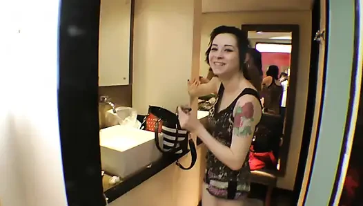 Lick my ass tatooed girl by Jennifer Avila and Sammy