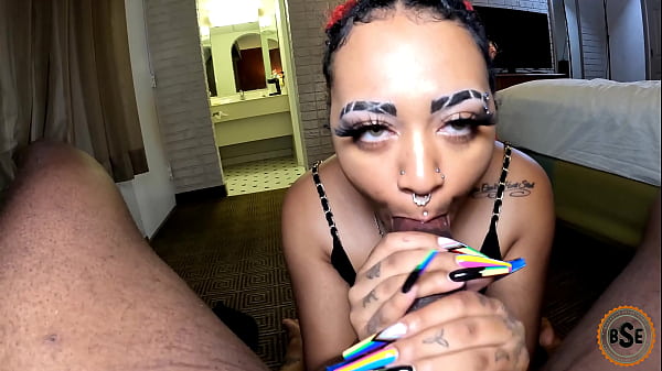 Little Bleu Likes Sucking on Big Dick