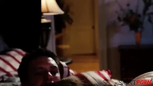Dark Haired Street Whore Gets Her Shaved Pussy Pounded by a Long Hard Cock