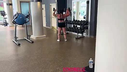Eckobelle Goes Home with Cj From the Gym