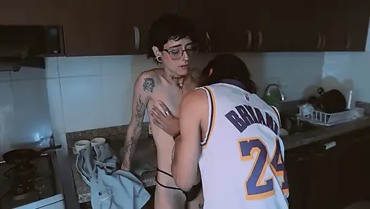 Fucking My Boss in the Kitchen Part 2