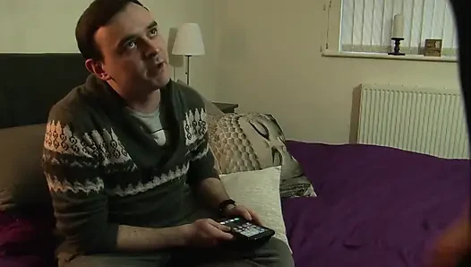 Chubby Ashley Rider love Luke Hardy's massive dick up her cunt
