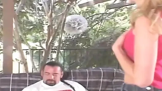 Blonde Babe's Pussy Devoured and Dripping in Intense Outdoor Fuck