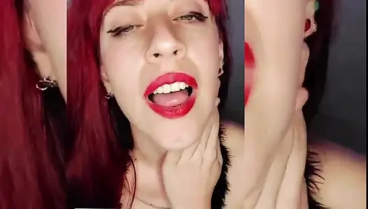 Shyyfxx in a Session of Humiliating Femdom CEI so You Can Swallow All Your Milk