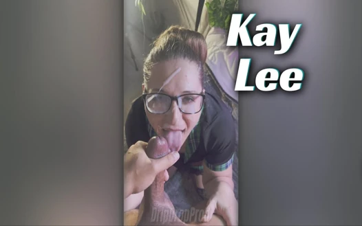 Ms. Kay Lee Sucks You Until She Milks Your Cum Onto Her Face!!
