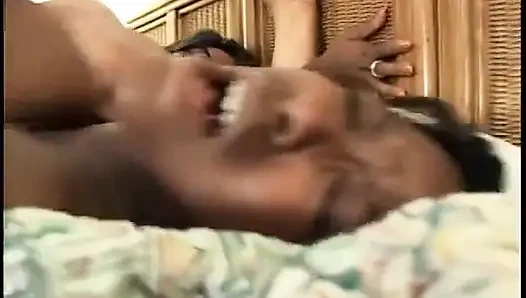 White stud fucking a tight black pussy after getting BJ then creams her