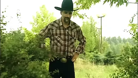 Busty Redhead MILF Gets Pounded by Cowboy Outdoors