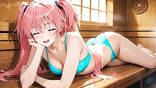 Demon Lord Milim Was While Going to the Sauna