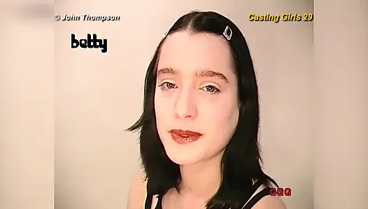 Betty Takes Messy Cumshots and Licks Black Pussy