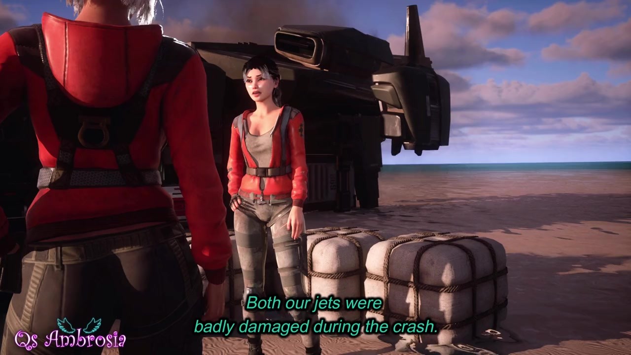 Stranded On A Deserted Island - Lesbian to Futa - 3D Porn - Wild Life