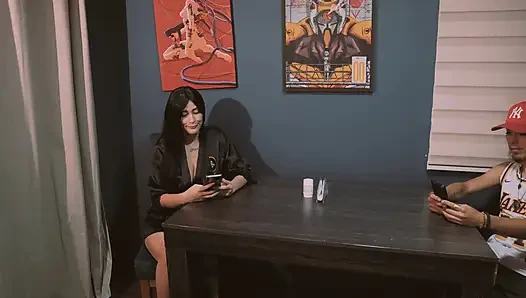Fucking My Boss in the Kitchen