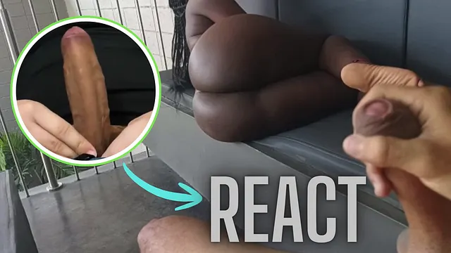 React: Pool afternoon with my great-bodied neighbor - Ebony Goddess