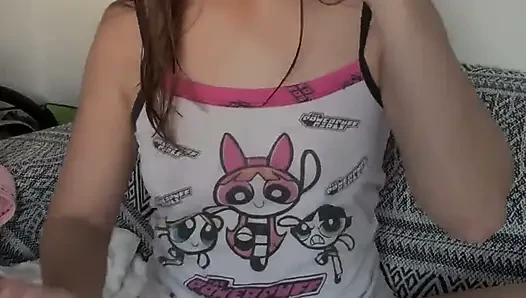 Blonde Big Ass Remembering the Party While Masturbating