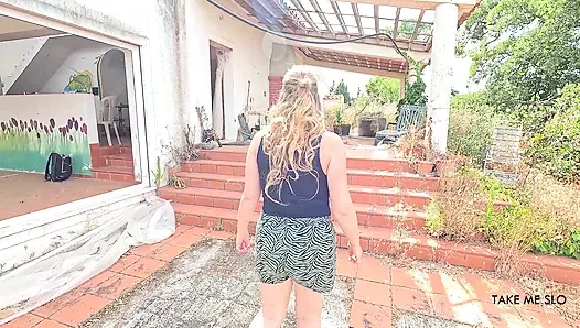 I got so Cum Hungry while we were Urban Exploring! Blowjob and Cumshot - TAKE ME SLO