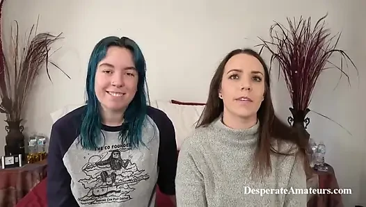 Desperate Amateurs Olivia and Alisha Get Their Tight Pussies Pounded by Jesses Big Hard Cock
