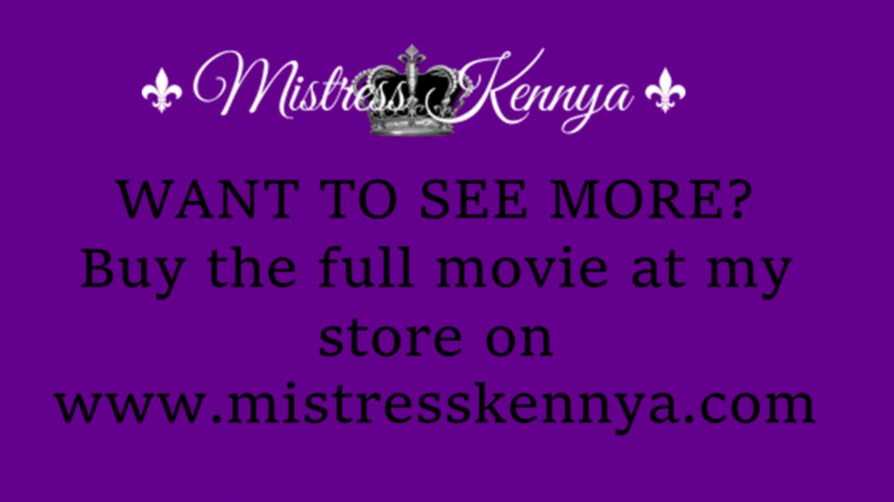 Mistress Kenya: A latex addiction to stroke your dick to