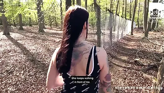 German Milf Julia Exclusiv receives a warm cum on her big fake tits! StevenShame