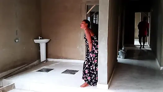 The plumber fucked me hard in my new house part 1