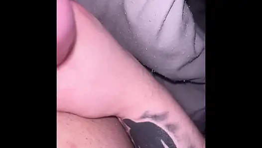 Multiple cumshots and orgasm, indoors and outdoors
