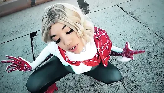 Web My Sticky Womb | Spider Gwen