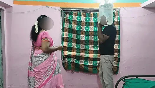 Hot Desi Housewife Traps the Water Delivery Guy for a Wild Anal Creampie