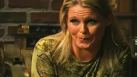 Blonde MILF Sucks and Fucks Hard in Bar Adventure
