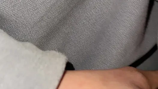 MILF gives a sloppy blowjob while her pussy gets played with