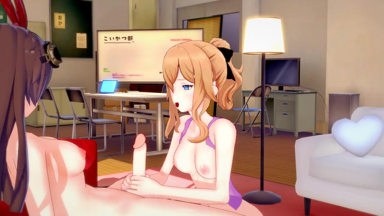Futa Amber fuck Jean[Genshin Impact] — 3D HENTAI