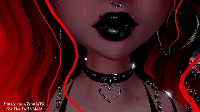 Big Goth Lips Kiss & Suck You | VRChat Roleplay | PREVIEW