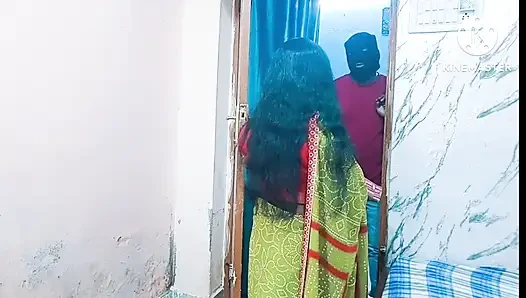 I Gave a Hot Punishment to the Delivery Guy Who Peeked on Me - Tamil Erotic Video with Loud Moaning