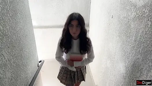 Girl Can't Pronounce Some Letters and Turns to a Professional Speech Therapist Who Fucks Her