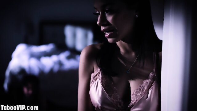 Dirty stepdad begging to latina teen for a taboo fuck