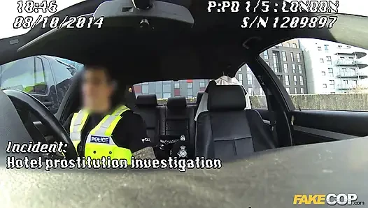 Fake Cop - POV Threesome with a Couple of Lesbians