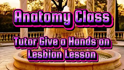 Tutor Gives Student a Hands on Anatomy Class