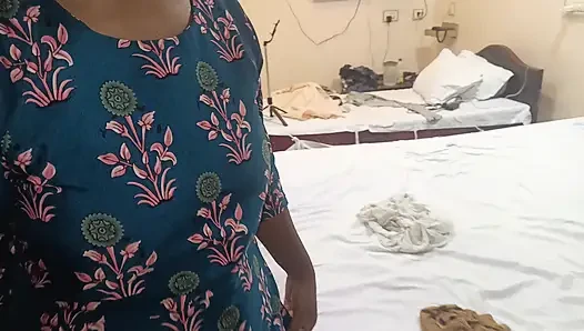 Office manager enjoying colleague housewife in hotel rooms