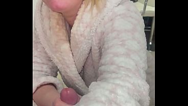 I ask my neighbor to come over, and she suck me very good
