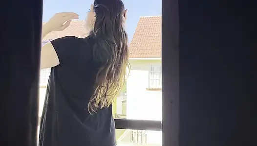 She makes sure her husband leaves so she can fuck me and take my semen.