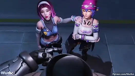 Wutboi D.va & Kiriko Quest For Tickets parts 1 & 2