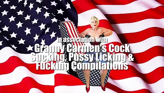 Granny Carmen's All-American Superher Sexual Encounters Compilation 8920COMP