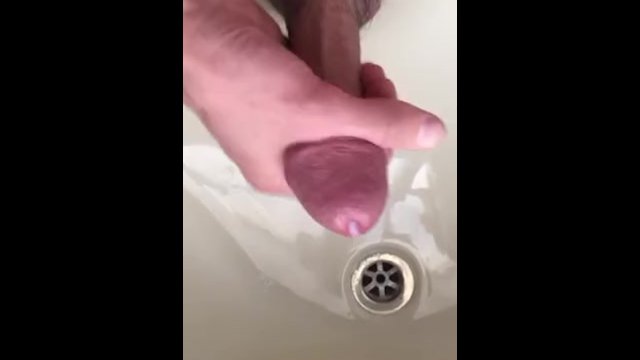 Cum in sink