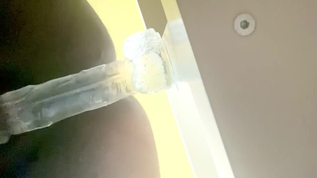 I was so horny I creamed all over this dildo