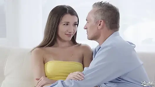 Zero Tolerance Films - the Shy Maya Woulfe Gets to Ride Her Stepdaddy's Cock