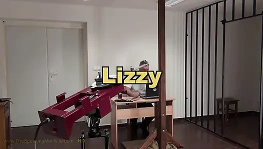 Lizzy Spanking Machine - Bare Back Whipping