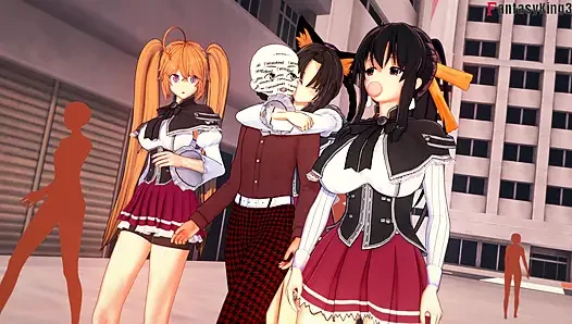 Irina get fucked so hard that makes Akeno and kuroka horny - HS DXD NTR Madness Episode 14 - Full Movie on Patreon: Fantasyking3