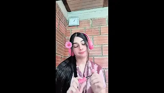 You like how I touch my pussy and my big tits