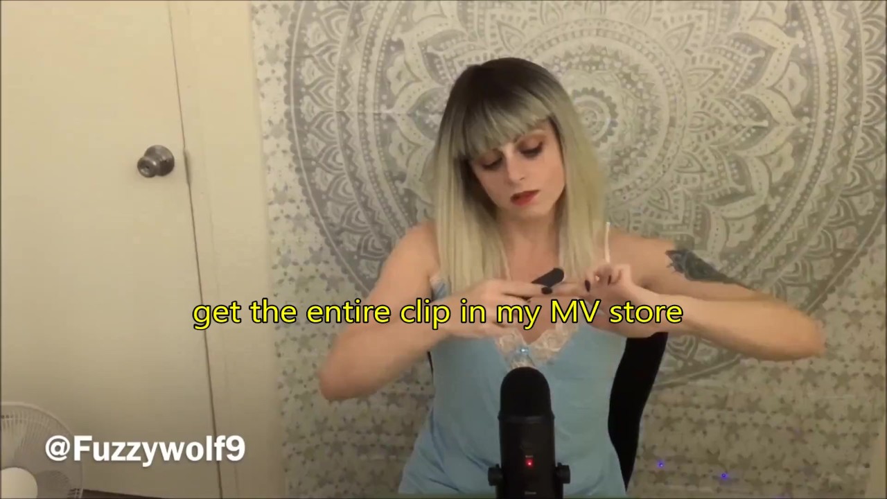 Pay for my claws ASMR- TEASER. Full clip in store