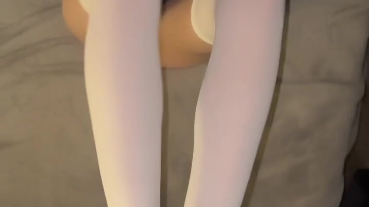 Getting a Footjob from my GF Sage Henderson