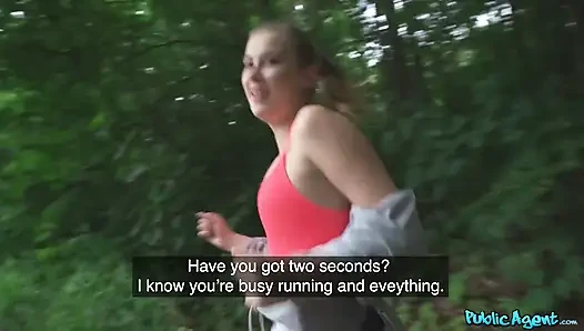 Agent - Runner in Tight Leggings Fucked and Gets Her Ass Covered in Cum