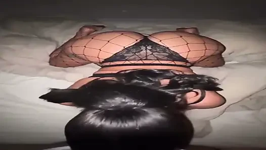 Vanessanha Sucked Me and Then Turned on Her Back with Her Big Ass