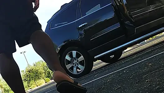 We got to the store before it opened, soo...